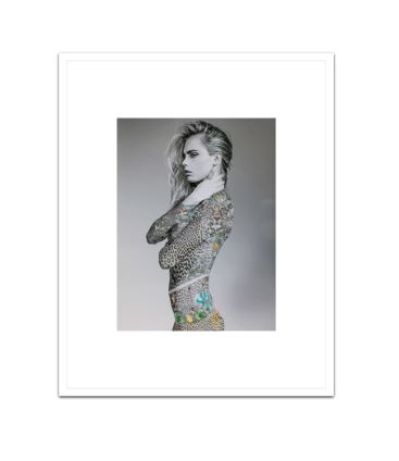 I'm Not A Trophy - Cara Delevingne - Leopard | Artwork | Artisan Abode